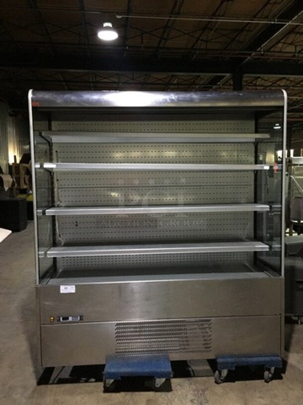 Sifa Refrigerated Open Grab-N-Go Case Merchandiser Showcase! Model GAEPCL82N0710 Serial 0418202000! 220/240V!