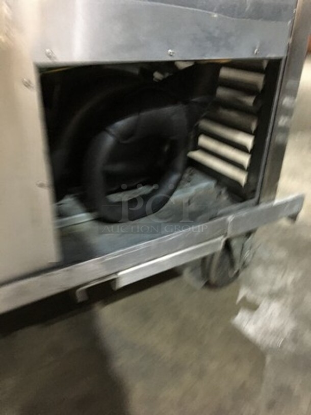 C. Nelson Stainless Steel Commercial Floor Style Flip Top Dipping Cabinet! Model BDC8! 115V! - Image 7 of 9