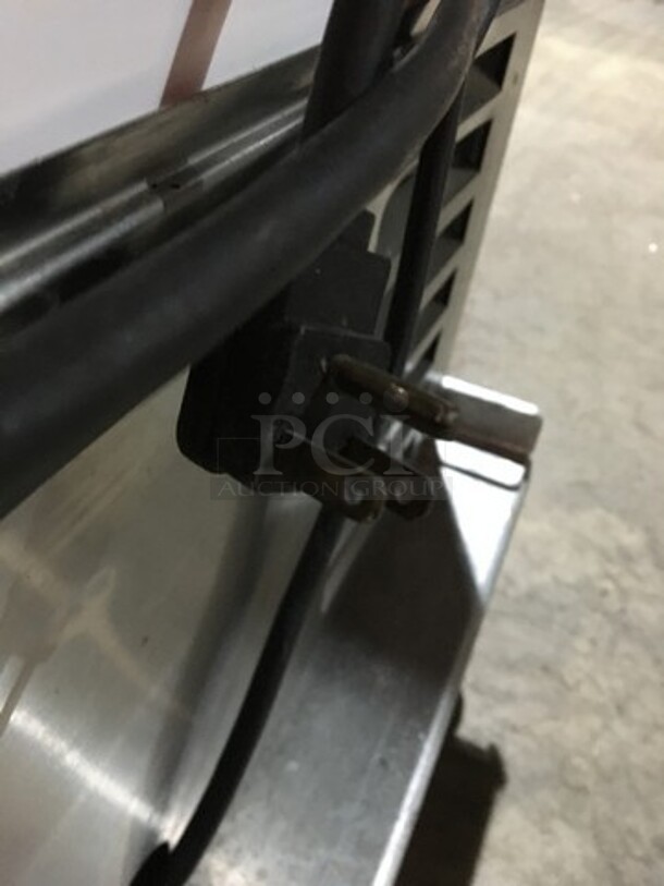 C. Nelson Stainless Steel Commercial Floor Style Flip Top Dipping Cabinet! Model BDC8! 115V! - Image 9 of 9