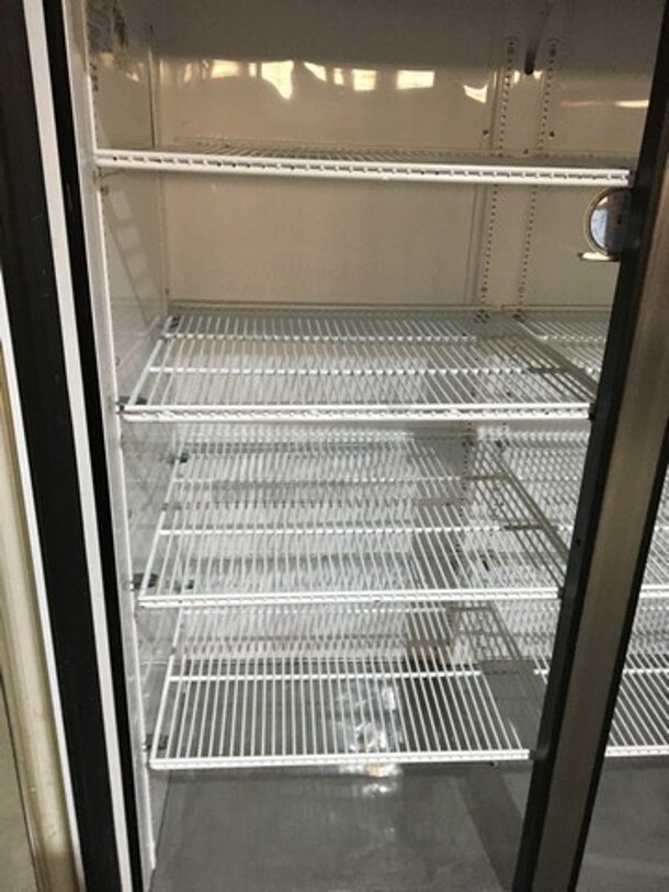 True Commercial 2 Door Reach In Refrigerator Merchandiser! With Poly Coated Racks! Model GDM49 Serial 5385088! 115V 1Phase! - Image 6 of 10