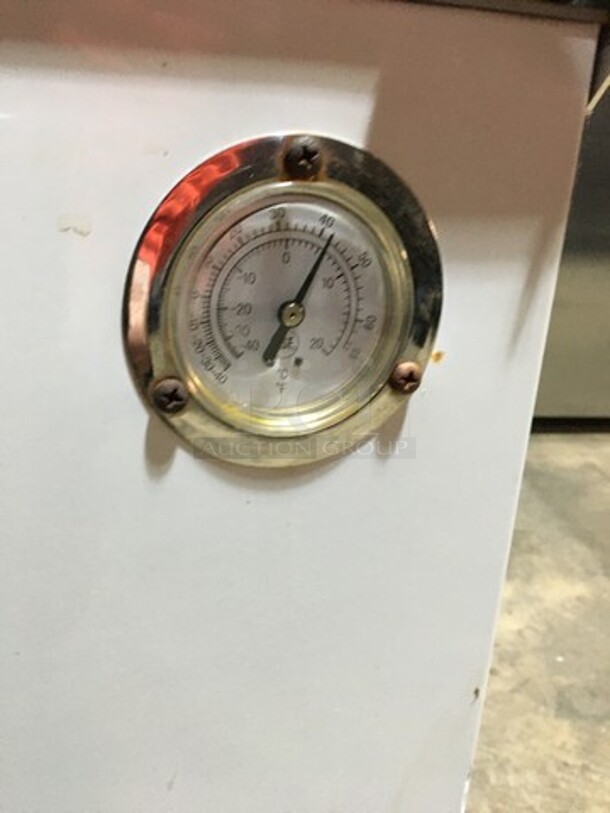 Beverage Air Commercial 1 Sided Milk Cooler! All Stainless Steel! Model SM34NW Serial 10103766! 115V 1Phase! On Commercial Casters! - Image 9 of 10