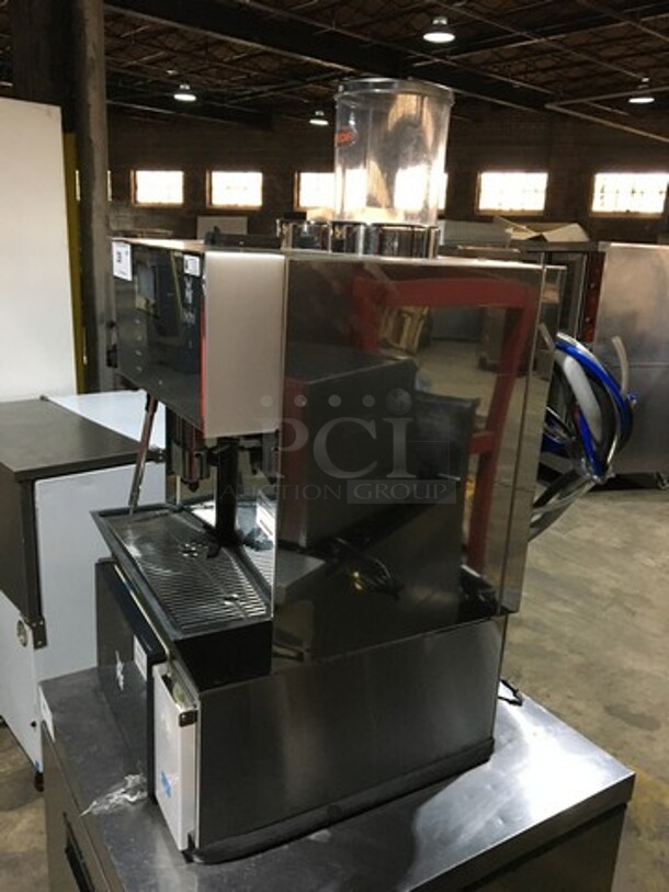WMF Commercial Countertop Espresso Machine! Super Automatic 1 Step & 2 Step! Bistro Edition! All Stainless Steel! Model 039468 Serial 03297! 120V! - Image 2 of 10