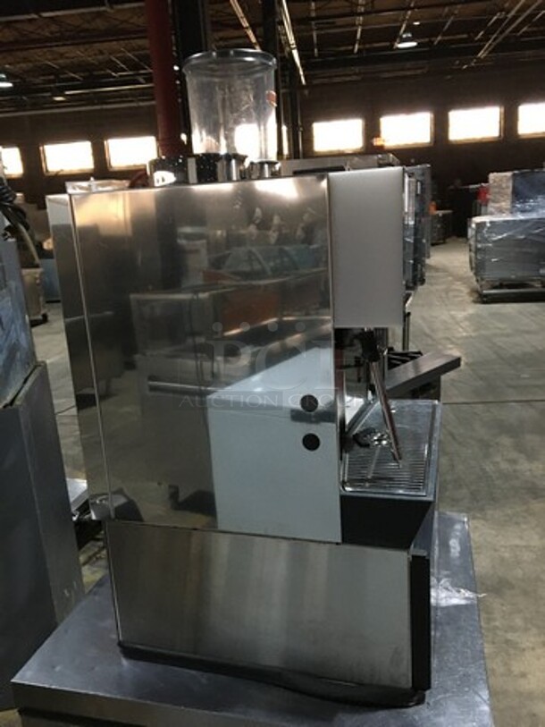 WMF Commercial Countertop Espresso Machine! Super Automatic 1 Step & 2 Step! Bistro Edition! All Stainless Steel! Model 039468 Serial 03297! 120V! - Image 3 of 10