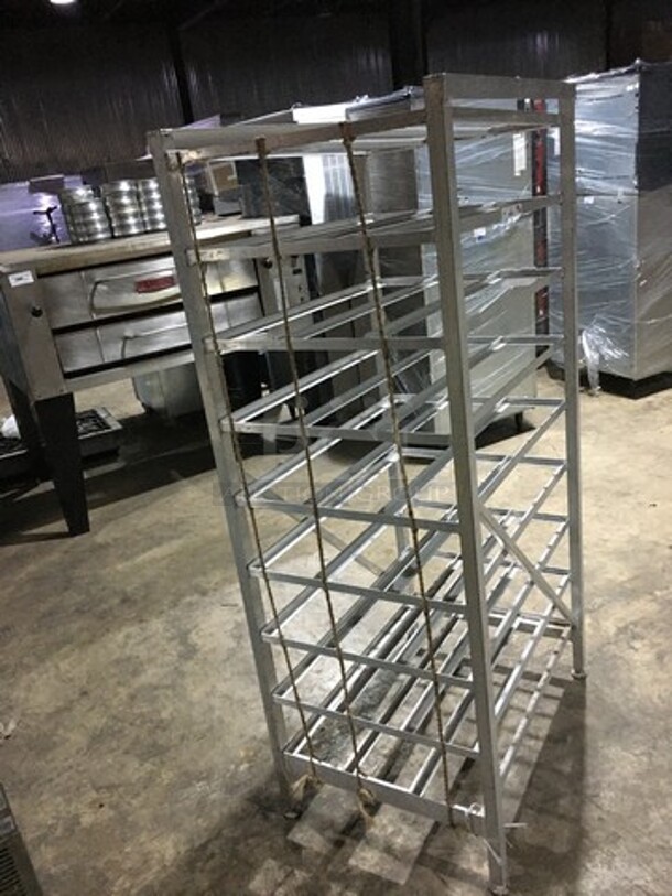 Commercial Metal Can Speed Rack! On Legs! - Image 4 of 7