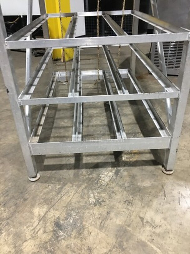 Commercial Metal Can Speed Rack! On Legs! - Image 6 of 7