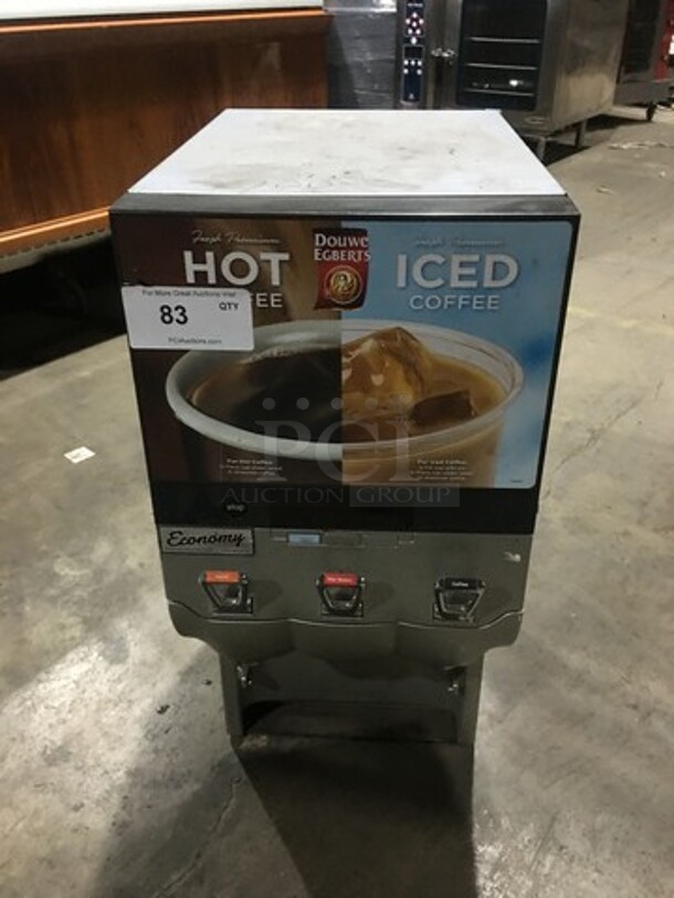 V & W Global 3 Spout Beverage Dispenser! Model C300NG/CFON102 Serial 051345537106! 120/240V 1Phase!
 - Image 1 of 8