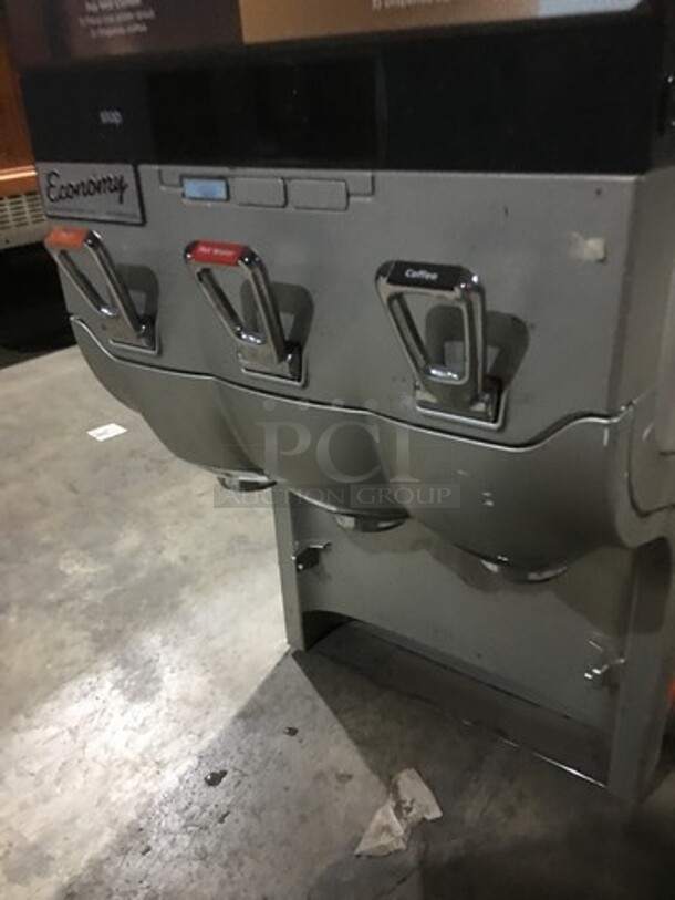 V & W Global 3 Spout Beverage Dispenser! Model C300NG/CFON102 Serial 051345537106! 120/240V 1Phase!
 - Image 6 of 8