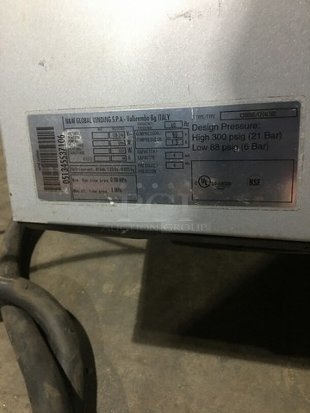 V & W Global 3 Spout Beverage Dispenser! Model C300NG/CFON102 Serial 051345537106! 120/240V 1Phase!
 - Image 7 of 8