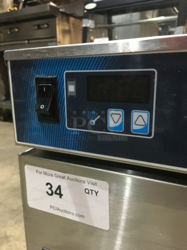 WOW! 2017 LATE MODEL! Alto Shaam Commercial Under The Counter Food Warming Cabinet! All Stainless Steel! Model 300S Serial 2046859000! 120V 1Phase! - Image 7 of 9