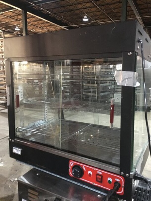 Nurxiovo Commercial Countertop Food Warming Display Case! Model LD601! 110V! - Image 4 of 8