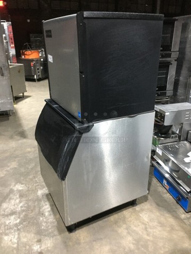 Ice-O-Matic Commercial Air Cooled Ice Making Machine! 1000 LBS Capacity! On Ice Bin! All Stainless Steel! Model ICE1006HA5 Serial 13111280011857! 208/230V 1Phase! On Legs! 2 X Your Bid! Makes One Unit! - Image 3 of 8