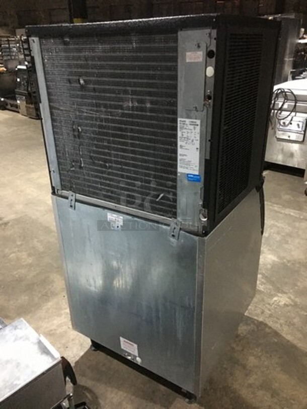 Ice-O-Matic Commercial Air Cooled Ice Making Machine! 1000 LBS Capacity! On Ice Bin! All Stainless Steel! Model ICE1006HA5 Serial 13111280011857! 208/230V 1Phase! On Legs! 2 X Your Bid! Makes One Unit! - Image 4 of 8