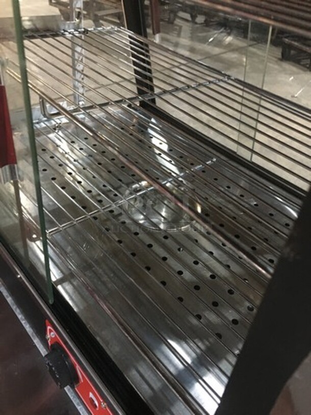 Nurxiovo Commercial Countertop Food Warming Display Case! Model LD601! 110V! - Image 6 of 8