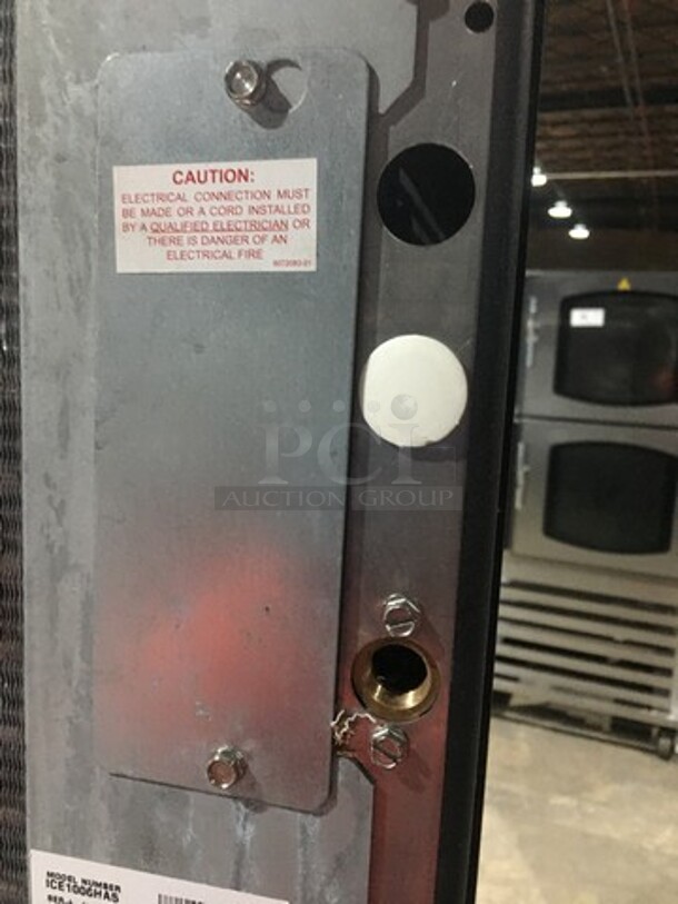 Ice-O-Matic Commercial Air Cooled Ice Making Machine! 1000 LBS Capacity! On Ice Bin! All Stainless Steel! Model ICE1006HA5 Serial 13111280011857! 208/230V 1Phase! On Legs! 2 X Your Bid! Makes One Unit! - Image 8 of 8
