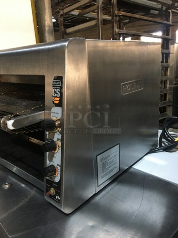 Holman RCS Commercial Countertop Conveyor Toaster! All Stainless Steel! - Image 3 of 9