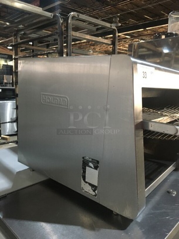 Holman RCS Commercial Countertop Conveyor Toaster! All Stainless Steel! - Image 4 of 9