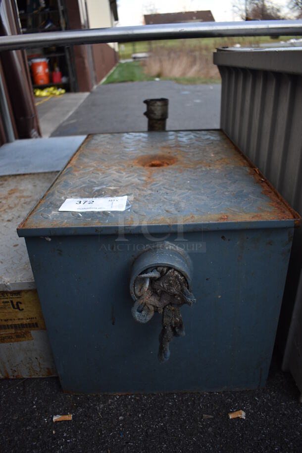 Metal Commercial Grease Trap. 16x35x15 - Image 1 of 3