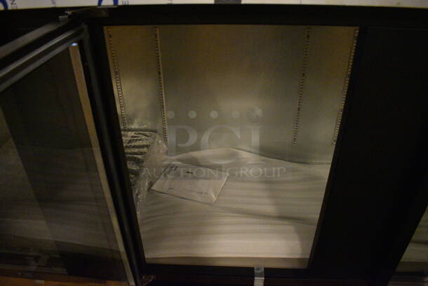 BRAND NEW! 2014 Micro Matic Model MBB-94 G RT Stainless Steel Commercial 3 Door Back Bar Undercounter Cooler Merchandiser. 115 Volts, 1 Phase. 96x28.5x37.5. Tested and Working! - Image 5 of 11