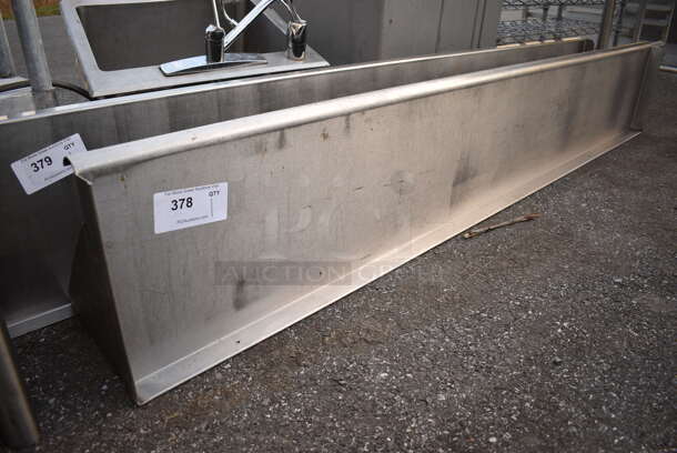 Metal Shelf. 72x10x12 - Image 1 of 2