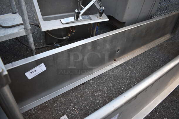 Metal Shelf. 72x10x12 - Image 1 of 2