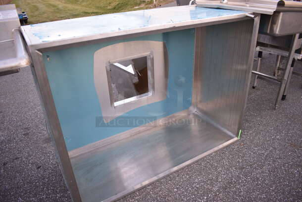 BRAND NEW! GREAT! 6.5' Stainless Steel Commercial Steam Hood. 78x22x36 - Image 2 of 4