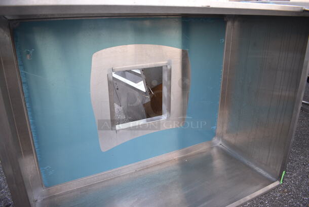 BRAND NEW! GREAT! 6.5' Stainless Steel Commercial Steam Hood. 78x22x36 - Image 3 of 4