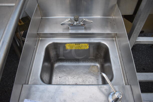 Stainless Steel Commercial Sink. 22x24x38 - Image 3 of 4