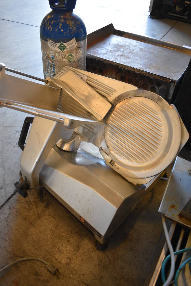 Univex Model 7512 Stainless Steel Commercial Countertop Meat Slicer. 115 Volts, 1 Phase. 25x20x17. Tested and Working! - Image 2 of 9