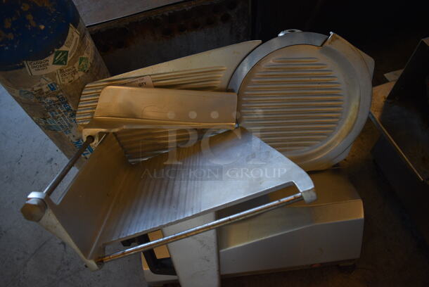 Univex Model 7512 Stainless Steel Commercial Countertop Meat Slicer. 115 Volts, 1 Phase. 25x20x17. Tested and Working! - Image 3 of 9