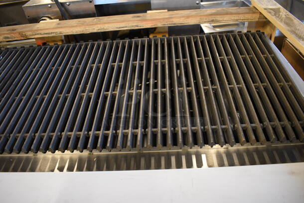BRAND NEW! American Range Model ARRB-72 Stainless Steel Commercial Countertop Natural Gas Powered Charbroiler Grill. 180,000 BTU. 72x30.5x12 - Image 5 of 6