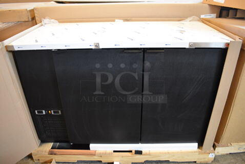 BRAND NEW! 2014 Micro Matic Model MDD-58W Metal Commercial 2 Door Direct Draw Kegerator. 115 Volts, 1 Phase. 59.5x29x57.5. Tested and Working!
