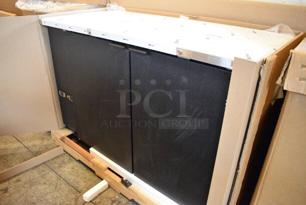 BRAND NEW! 2014 Micro Matic Model MDD-58W Metal Commercial 2 Door Direct Draw Kegerator. 115 Volts, 1 Phase. 59.5x29x57.5. Tested and Working! - Image 2 of 7