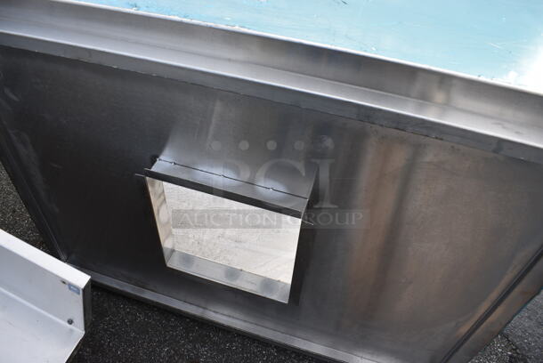 BRAND NEW! GREAT! 6.5' Stainless Steel Commercial Steam Hood. 78x22x36 - Image 4 of 4