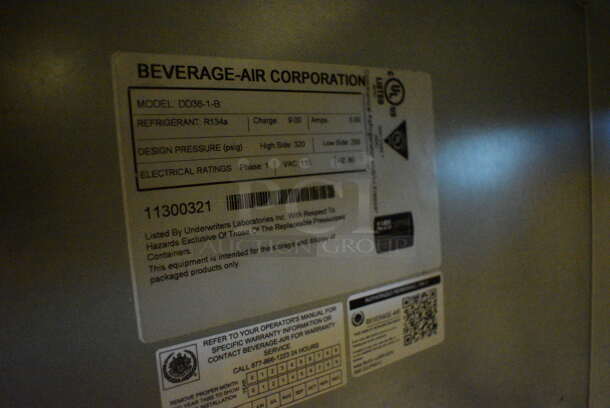 BRAND NEW! Beverage Air Model DD36-1-B Stainless Steel Commercial Direct Draw Kegerator. 115 Volts, 1 Phase. 36x23.5x36.5. Tested and Working! - Image 7 of 11