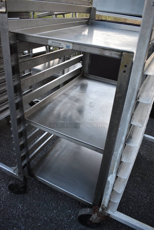 Stainless Steel 3 Tier Cart on Commercial Casters. 15x25x32 - Image 2 of 3