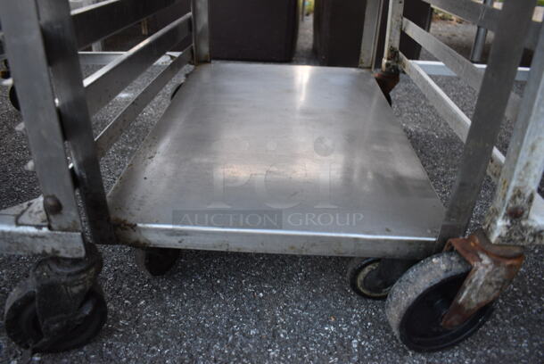 Stainless Steel 3 Tier Cart on Commercial Casters. 15x25x32 - Image 3 of 3