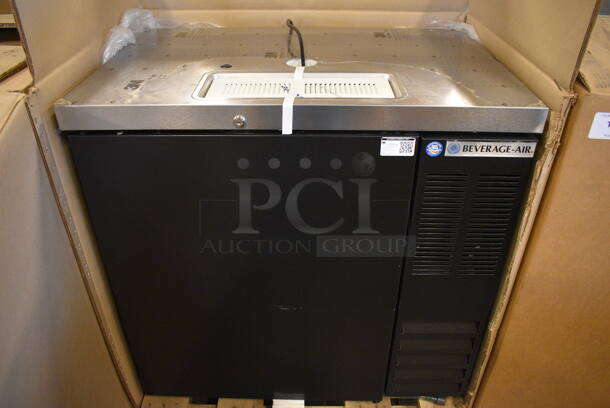 BRAND NEW! Beverage Air Model DD36-1-B-022 Stainless Steel Commercial Direct Draw Kegerator. 115 Volts, 1 Phase. 36x23.5x36.5. Tested and Working!
