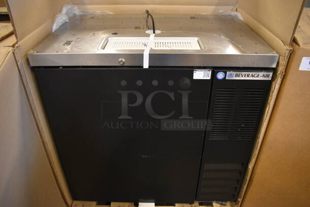 BRAND NEW! Beverage Air Model DD36-1-B-022 Stainless Steel Commercial Direct Draw Kegerator. 115 Volts, 1 Phase. 36x23.5x36.5. Tested and Working! - Image 1 of 8