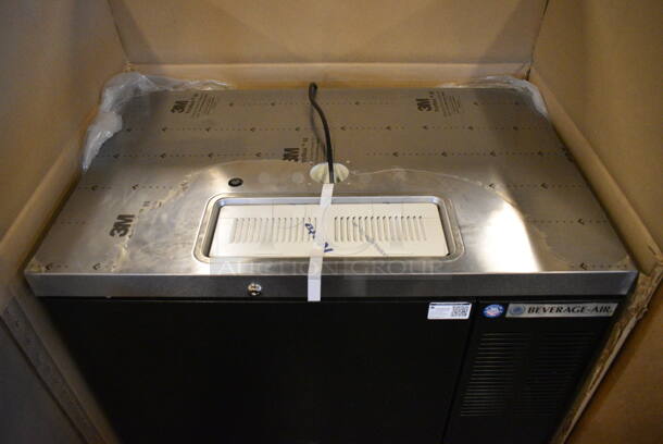BRAND NEW! Beverage Air Model DD36-1-B-022 Stainless Steel Commercial Direct Draw Kegerator. 115 Volts, 1 Phase. 36x23.5x36.5. Tested and Working! - Image 4 of 8