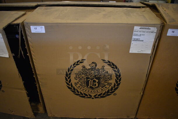 BRAND NEW! Beverage Air Model DD36-1-B-022 Stainless Steel Commercial Direct Draw Kegerator. 115 Volts, 1 Phase. 36x23.5x36.5. Tested and Working! - Image 8 of 8