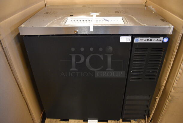 BRAND NEW! Beverage Air Model DD36-1-B-022 Stainless Steel Commercial Direct Draw Kegerator. 115 Volts, 1 Phase. 36x23.5x36.5. Tested and Working!