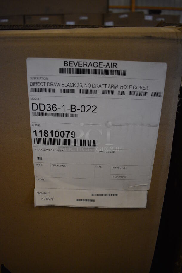 BRAND NEW! Beverage Air Model DD36-1-B-022 Stainless Steel Commercial Direct Draw Kegerator. 115 Volts, 1 Phase. 36x23.5x36.5. Tested and Working! - Image 9 of 9