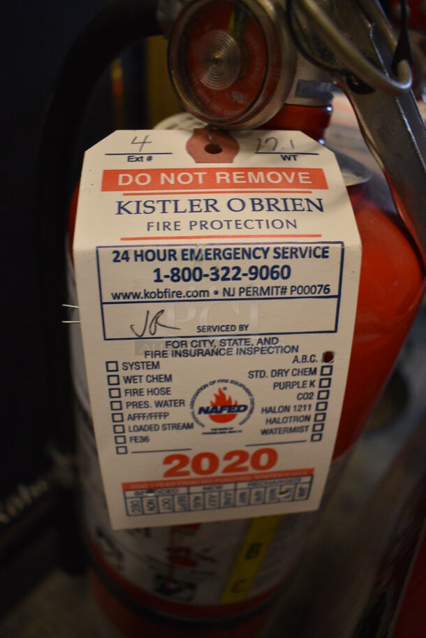 Fire Extinguisher. 5x7x21 - Image 2 of 3