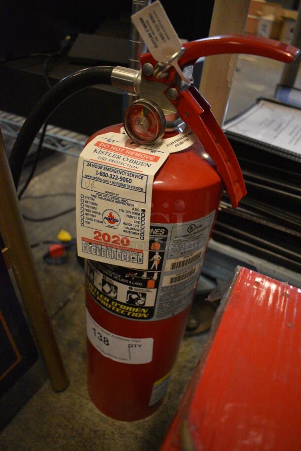 Fire Extinguisher. 5x7x21 - Image 2 of 4