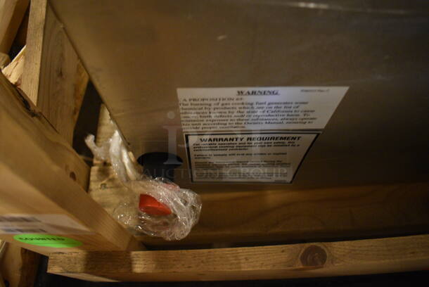 BRAND NEW! American Range Stainless Steel Commercial Countertop Gas Powered Flat Top Griddle. 72x35x13.5 - Image 7 of 7