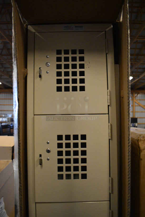 BRAND NEW IN BOX! Winholt Metal 6 Cubby Locker. 12x18x78 - Image 2 of 7