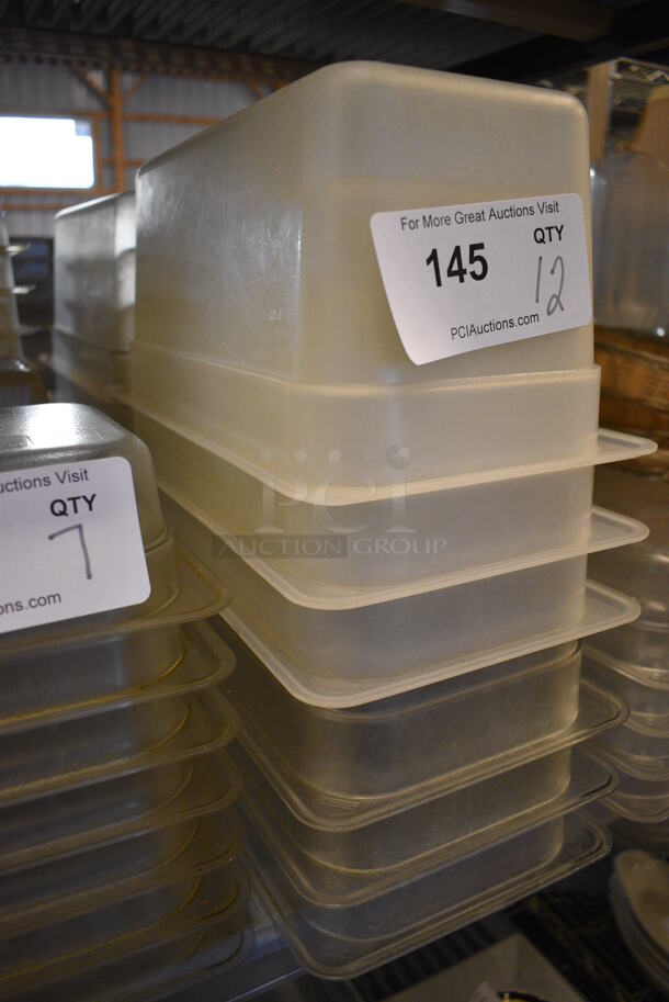 12 Poly 1/3 Size Drop In Bins. 1/3x6. 12 Times Your Bid! - Image 2 of 2