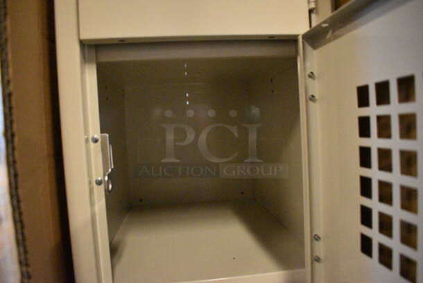 BRAND NEW IN BOX! Winholt Metal 6 Cubby Locker. 12x18x78 - Image 6 of 7