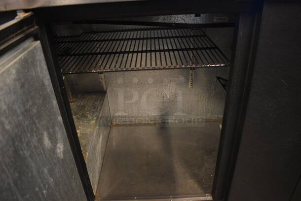 GREAT! True Model TBB-3 Metal Commercial 2 Door Back Bar Cooler. 115 Volts, 1 Phase. 69x27x37. Tested and Working! - Image 6 of 7