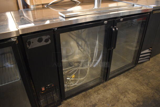 GREAT! Avantco Model 178UBB2G Stainless Steel Commercial Direct Draw Kegerator w/ Beer Tower, 4 Couplers and 2 Lower View Through Doors. 115 Volts, 1 Phase. 59x28x51. Tested and Powers On But Does Not Get Cold - Image 9 of 9